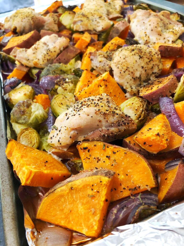 Fall Harvest Sheet Pan Dinner